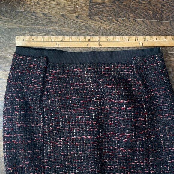 Vintage Aquilano Rimondi Tweed Italian Skirt wool/Cotton-Sz.46 (US 10) - Picture 8 of 11